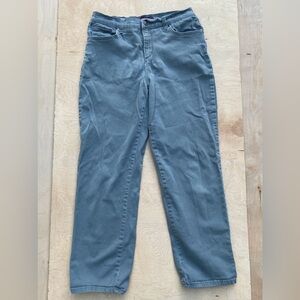 Gloria Vanderbilt Sage Green Mom Jeans